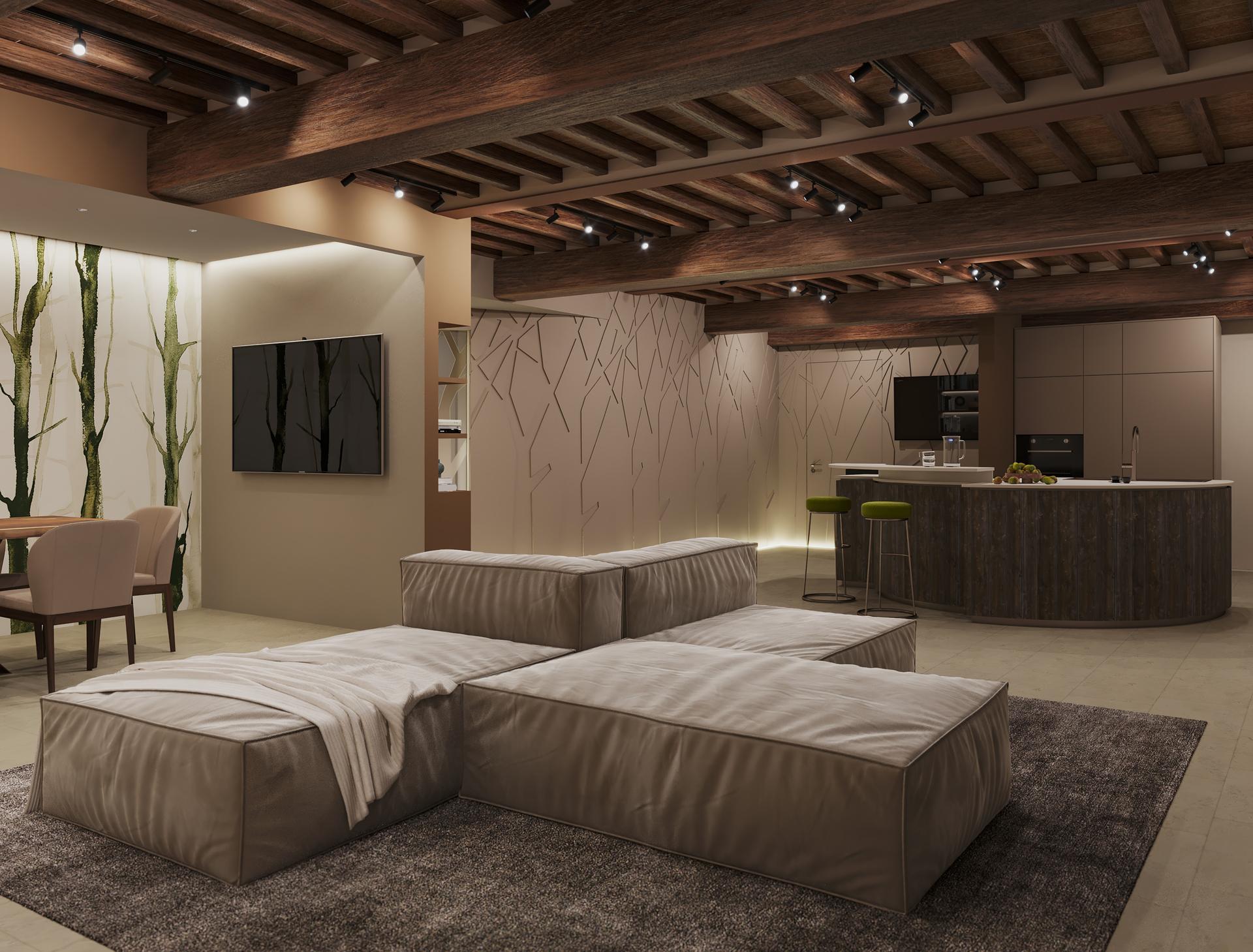 Studio Luppichini - Interior desing e lighting design di residenza storica in Volterra